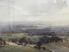 J Allen Hill (British, 20th century) Watercolour drawing 