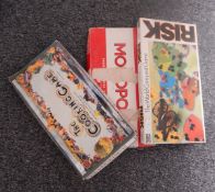 Three board games 'Risk',
