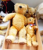 One large Deans gold plush bar and two smaller (3) (1 box)