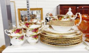 Royal Albert part tea service 