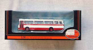 11 EFE boxed diecast scale model vehicles in window display boxes,