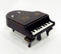 Quantity of novelty jewellery boxes, some musical, piano form, etc.