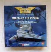 Corgi boxed diecast scale 1:144 model 'Avro Vulcan B2-XM607-RAF 44th Squadron' and a Corgi diecast