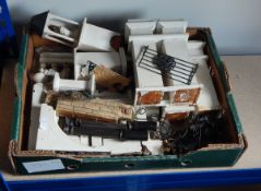 Four boxes of doll's house furniture