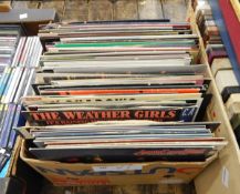 Quantity of popular long playing records including Erasure, The Village People, Tina Turner,