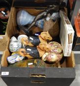 Assorted ceramics (3 boxes)