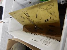 Late 18th/early 19th century longcase clock movement,