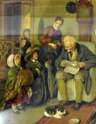 Three Victorian colour prints, one 