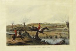 After H Alken Colour etchings 