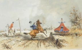 Quantity of hunting prints including the Heythrop, after H.K.