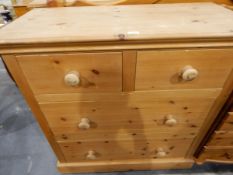 Pine chest,