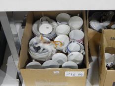 Quantity of assorted ceramics including Plant Tuscan china transfer printed with Welsh costumes,