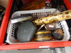 Quantity of assorted wooden boxes and other items,