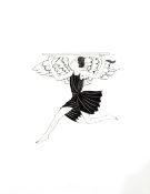 Eric Gill ( 1882-1940) Wood Engraving 'The Angel of St Matthew' for 'The Four Gospels',