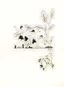 Eric Gill (1882-1940) Wood engravings 'The Pardoner's Tale' and 'Borders' for 'The Canterbury