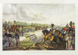 Three colour prints published by J Grant,