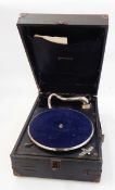 Linguaphone portable gramophone and repeater model number 6,