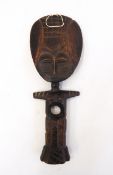 Asante Akuaba carved wooden fertility figure,