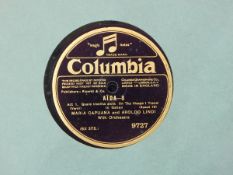 Quantity of 78rpm records to include Columbia set,
