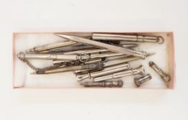 Quantity of propelling pencils including an Eversharp,