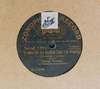 Quantity of Zonophone records, quantity 