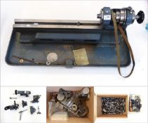 Schaublin 70 lathe with collets,