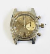 Gent's Aquastar Deepstar 10 ATM stainless steel watch with subsidiary seconds dial (no strap) (af)