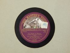 Quantity of 78's to include album of Italian Opera, various artists,