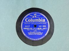 Large quantity of 78's to include instrumental and vocal, to include Mozart, Brahms, etc.
