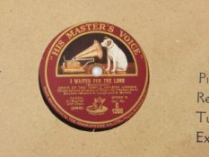 Quantity of 78rpm records including Parlophone cream series, set Verdi 