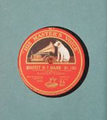 Quantity 10 inch records including Puccini Madame Butterfly DA 204 and DA508,