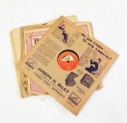 Large quantity of 10 inch records including light music, comical, dance music, etc.