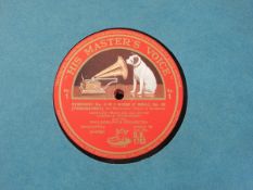 Quantity of sundry 78rpm records to include operatic, Mozart, Toscanini,