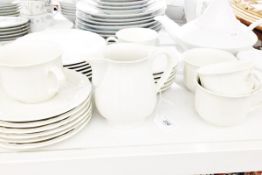 Villeroy & Boch part dinner and tea service 'Manoir', including six meat plates, fish plates,