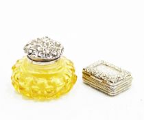 Late George III/early George IV silver vinaigrette, probably by Ledsam & Vale,