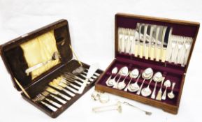 Two silver napkin rings,