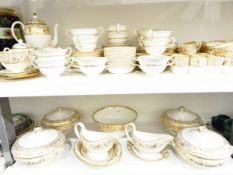 Large Wedgwood bone china dinner,
