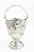 Victorian silver basket by Henry Holland,