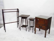 Georgian mahogany commode,