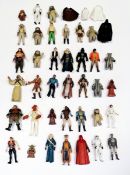 Large collection of Star Wars figures including original 1977 figures (approx.