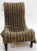 19th century nursing chair,