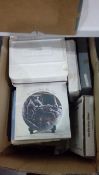 Large quantity of collectors plates including Wedgwood, Royal Albert, etc,