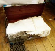 Large quantity of table linen including cloths, mats, napkins, etc.