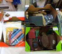 Quantity of gentlemen's leather gloves and accessories,