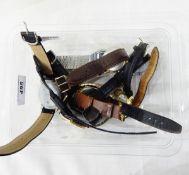 Gentleman's Lorus gilt metal strap watch with date aperture,