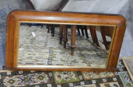 Modern robing mirror of rectangular form,