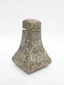 Continental silver scent bottle,