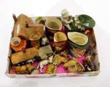 Quantity of china to include Goss model of the Old Courthouse and another of the birthplace of