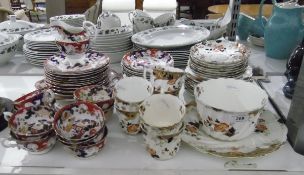 Victorian part tea service,