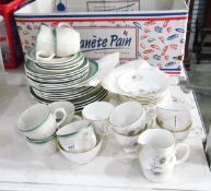 Royal Grafton part tea service and Vitramik part tea service